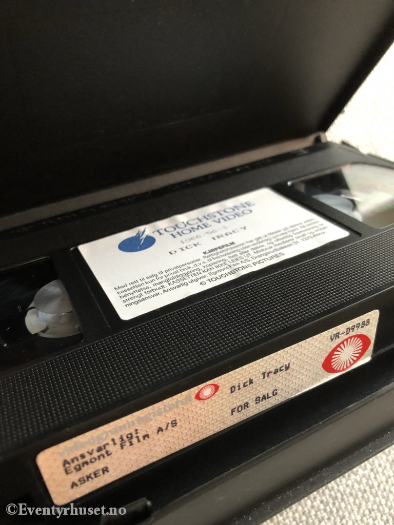 Dick Tracy. 1990. Vhs. Vhs