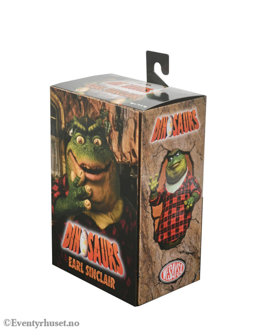 Dinosaurs Action Figure Ultimate Earl Sinclair 18 cm. Mint In Sealed Box (MISB)! Actionfigur