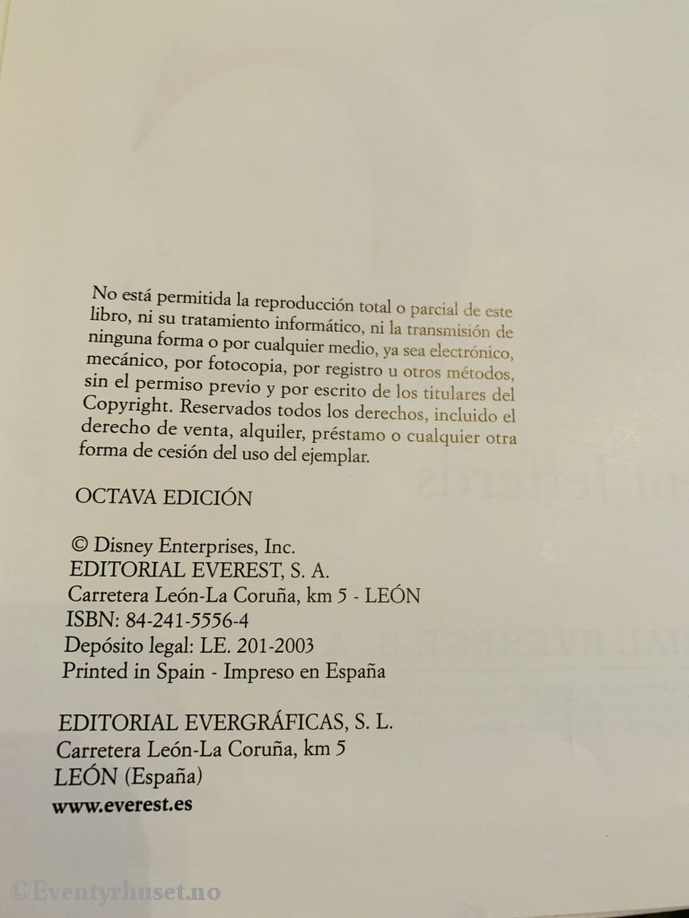 Disney Abc. Perfekt For Å Lære Spansk! Fortelling