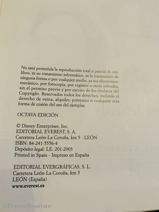 Disney Abc. Perfekt For Å Lære Spansk! Fortelling