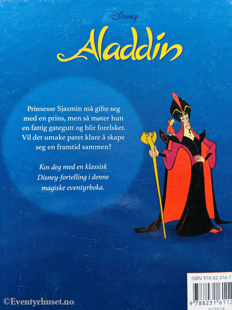 Disney. Aladdin – Magiske eventyr. 2004. Barnebok.