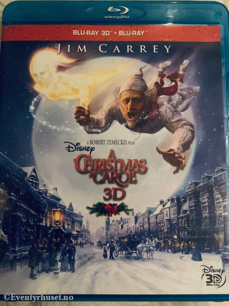 Disney Blu-Ray. A Christmas Carol. 3D. Blu-Ray Disc
