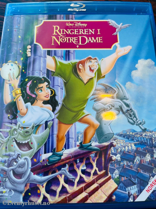 Disney Blu-Ray Gullnummer 34. Ringeren I Notre Dame. Blu-Ray Disc