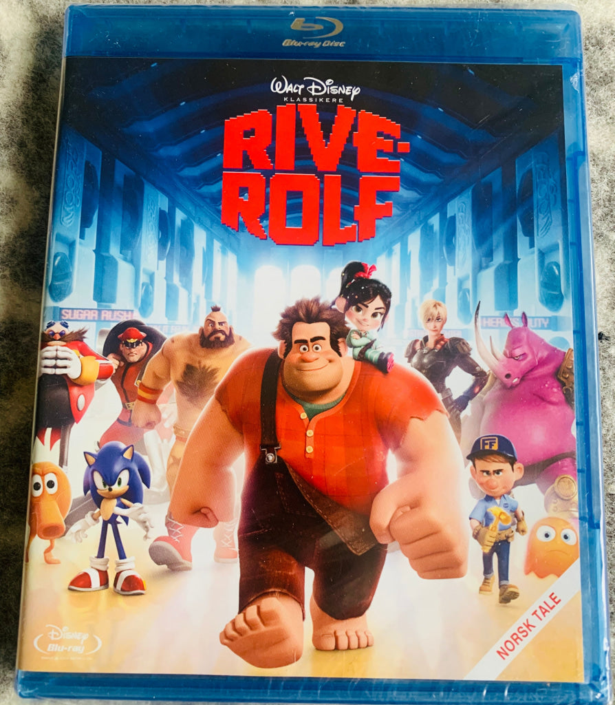 Disney Blu-Ray. Gullnummer 51. Rive-Rolf. Ny I Plast! Blu-Ray Disc