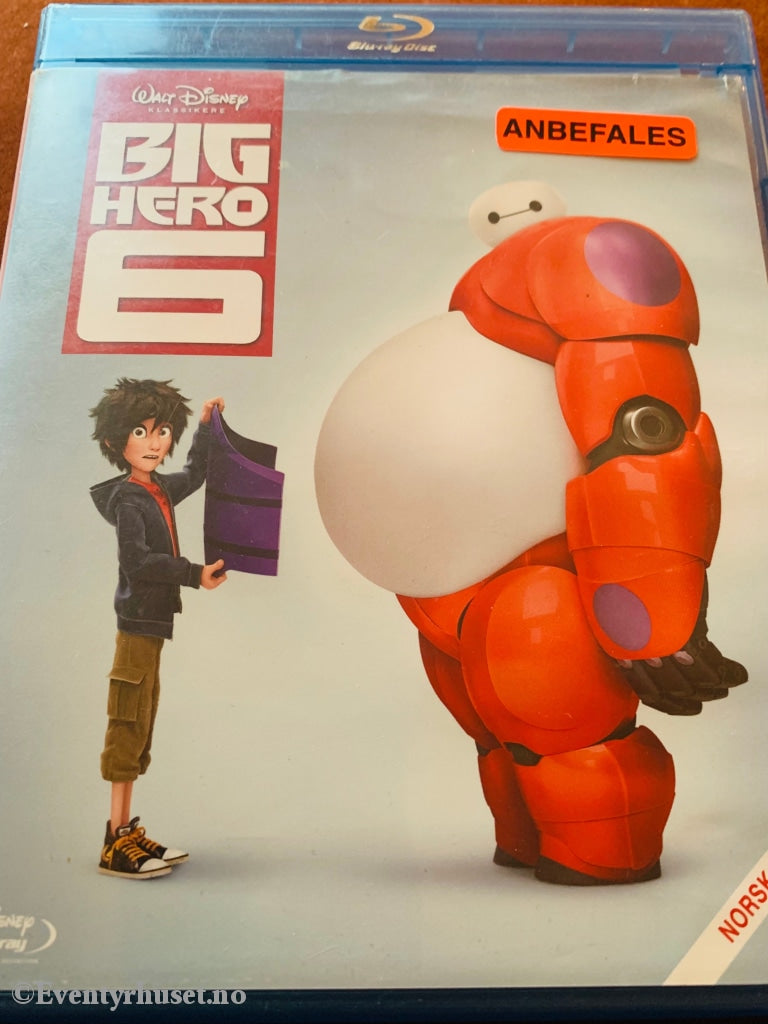 Disney Blu Ray Gullnummer 53. Big Hero 6. Blu-Ray Disc