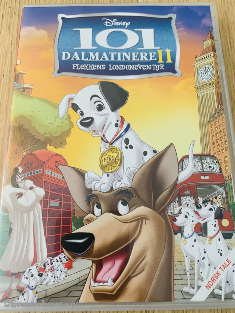 Disney Dvd. 101 Dalmatinere 2. 2001. Dvd