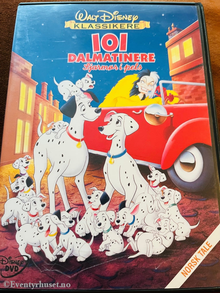 Disney Dvd. 101 Dalmatinere - Sjarmør I Pels. Dvd