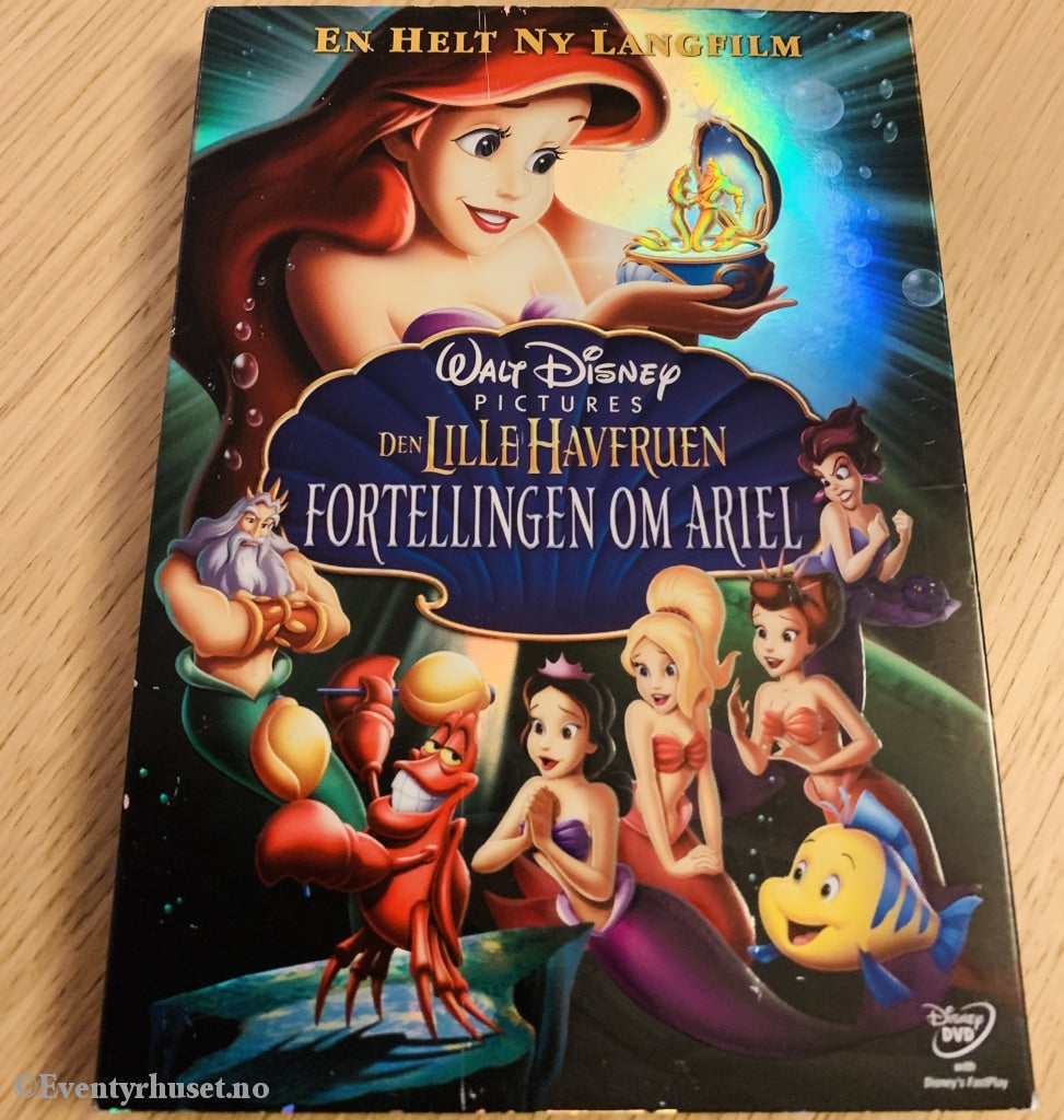 Disney Dvd. 2008. Den Lille Havfruen - Fortellingen Om Ariel. Dvd