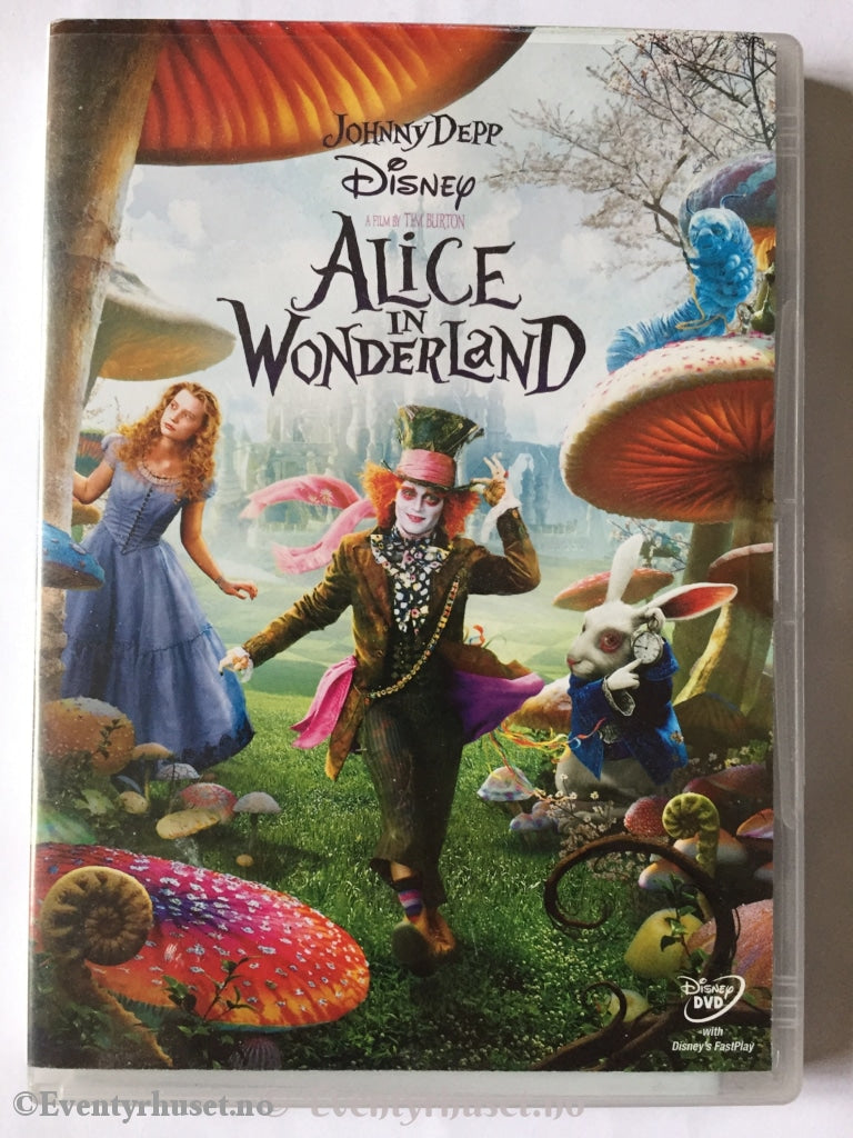Disney DVD. Alice in Wonderland. – Eventyrhuset