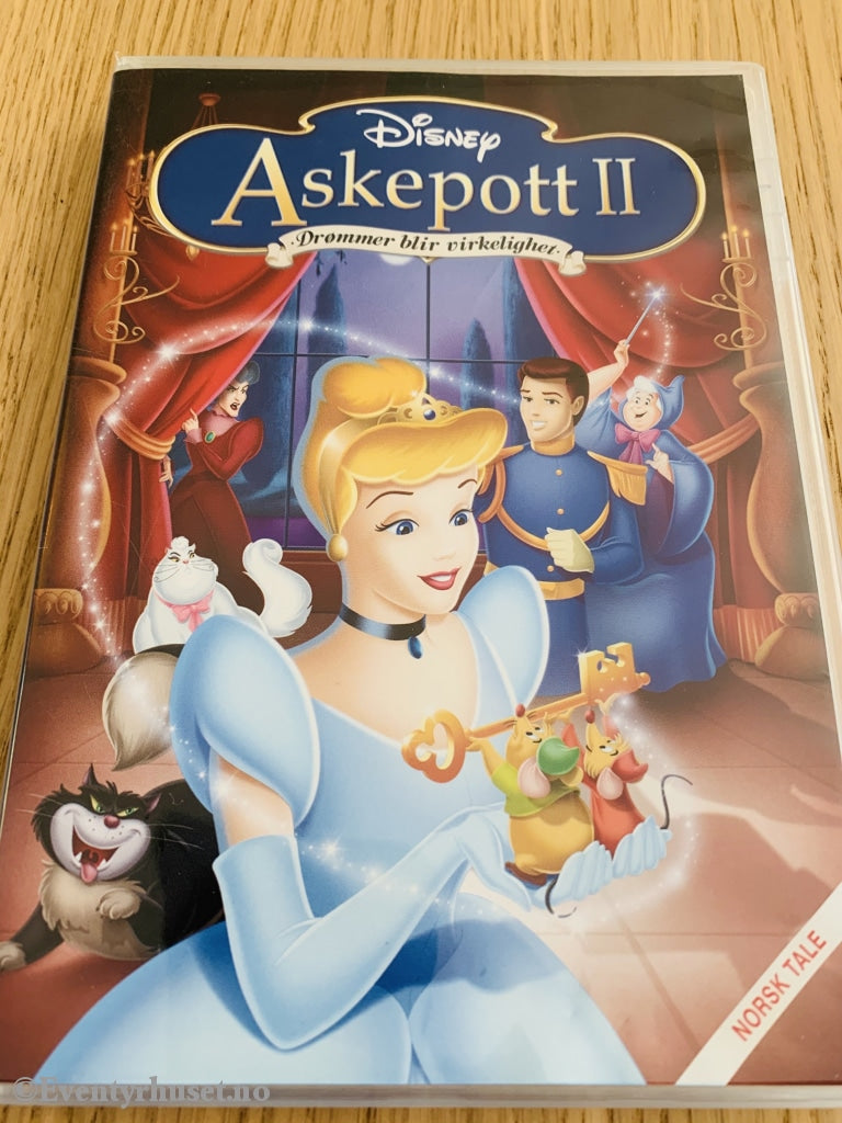 Disney Dvd. Askepott 2. 2001. Dvd