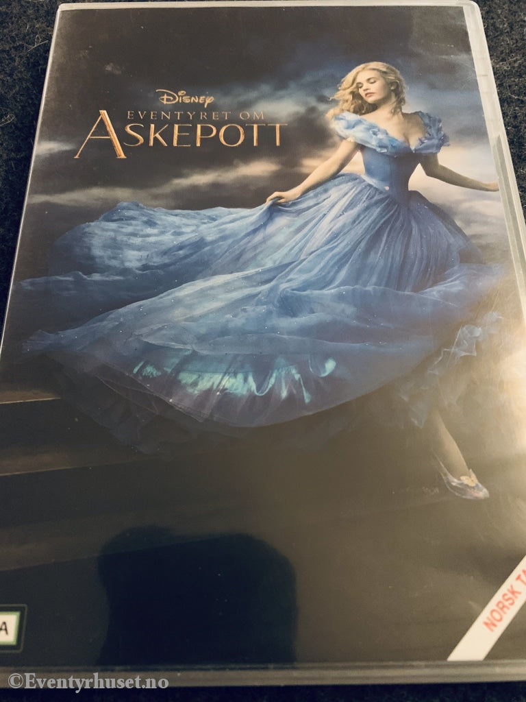 Disney Dvd. Askepott. 2015. Dvd