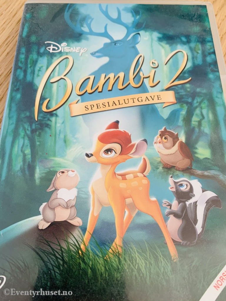 Disney Dvd. Bambi 2 - Spesialutgave. Dvd