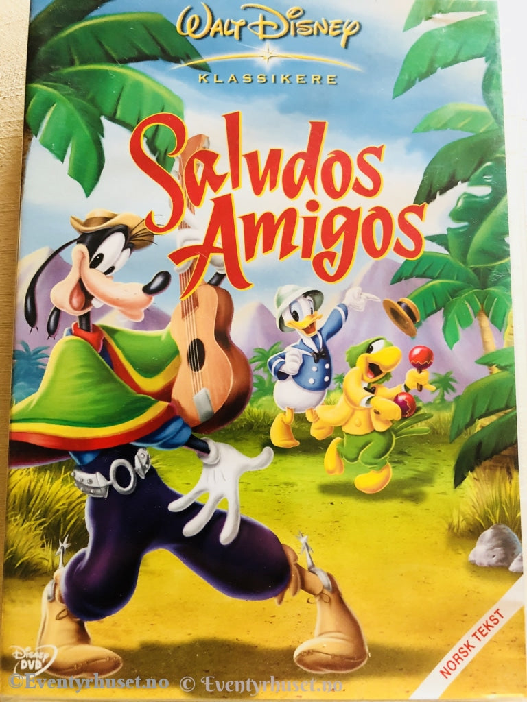 Disney Dvd Gullnummer 06. Saludos Amigos.