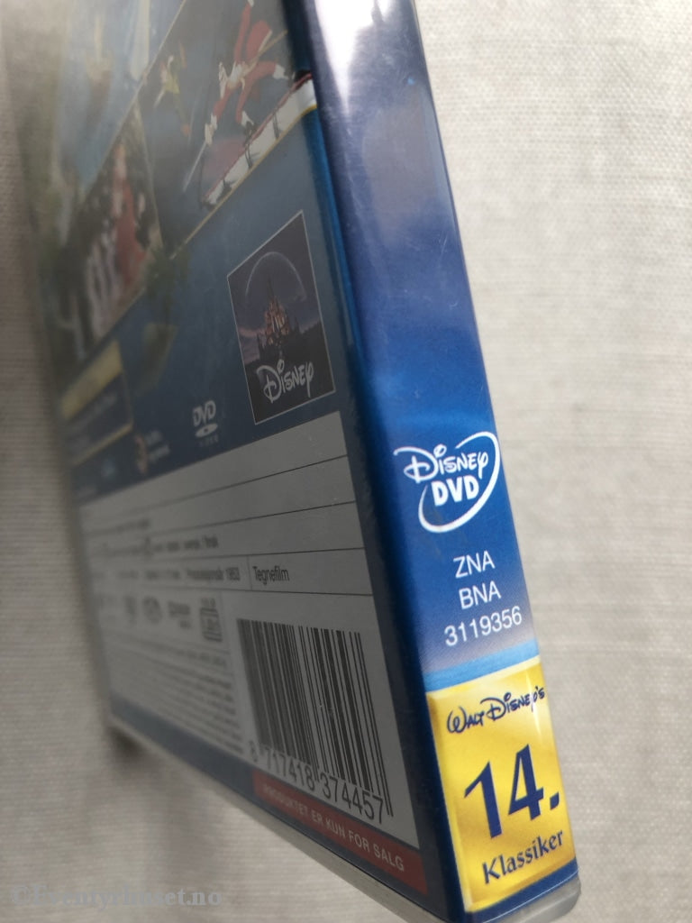 Disney Dvd Gullnummer 14. Peter Pan. 1953.