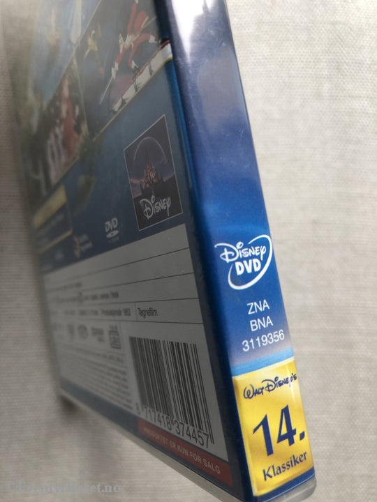 Disney Dvd Gullnummer 14. Peter Pan. 1953.