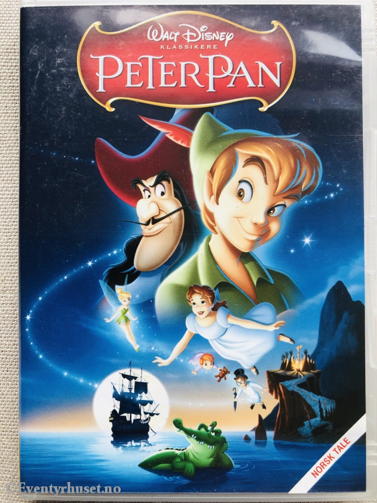 Disney DVD Gullnummer 14. Peter Pan. 1953. Eventyrhuset