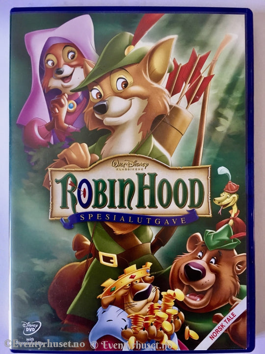 Disney Dvd Gullnummer 21. Robin Hood.