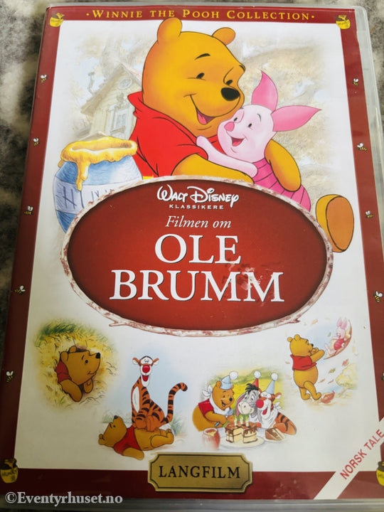 Disney DVD. Gullnummer 22. Filmen om Ole Brumm.