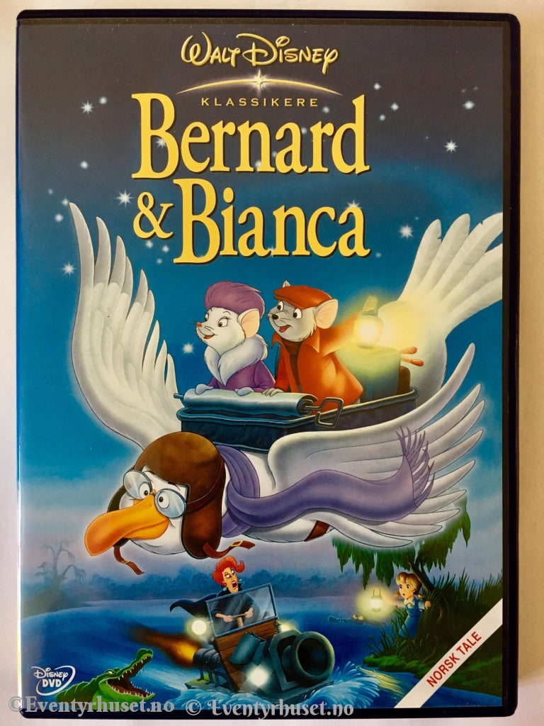 Disney Dvd Gullnummer 23. Bernard & Bianca.
