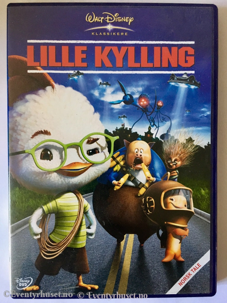 Disney Dvd Gullnummer 45. Lille Kylling.