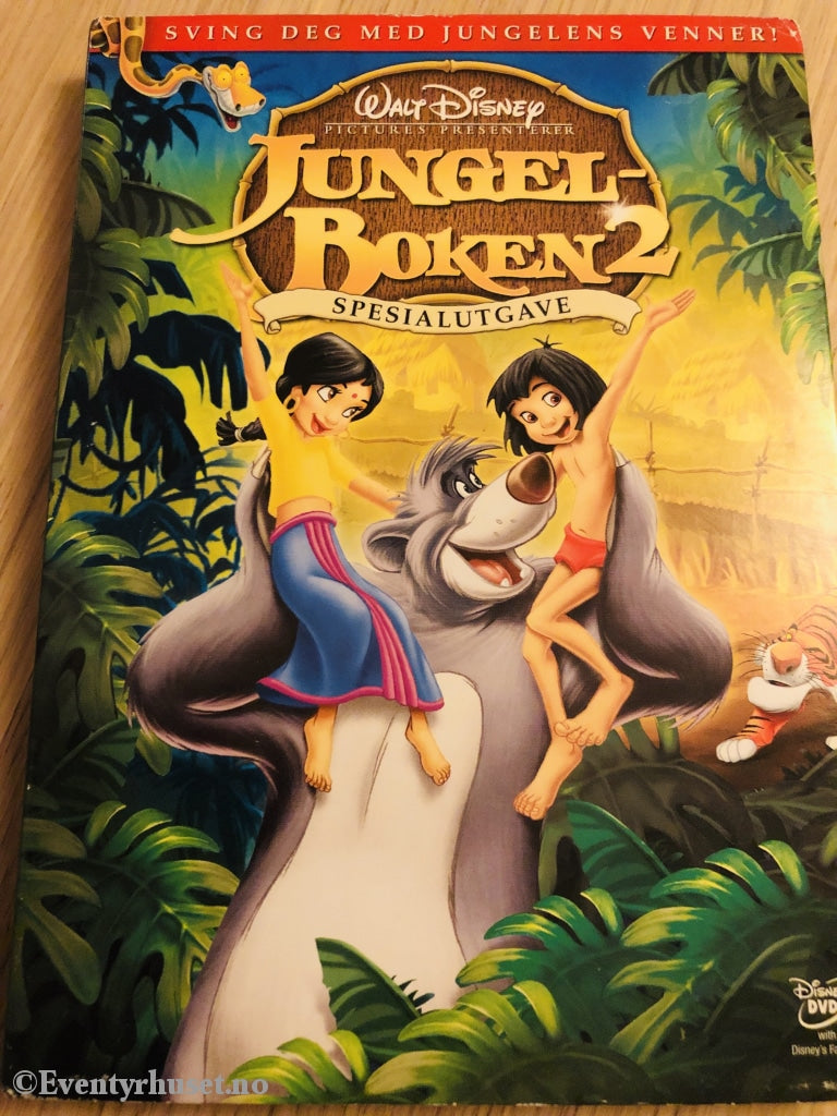 Disney Dvd. Jungelboken 2. Spesialutgave. Dvd Slipcase.