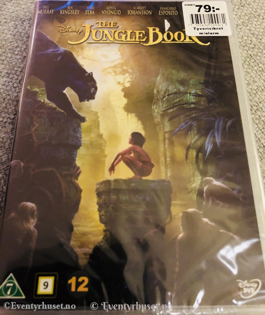 Disney Dvd. Jungelboken. 2016. Ny I Plast! Dvd