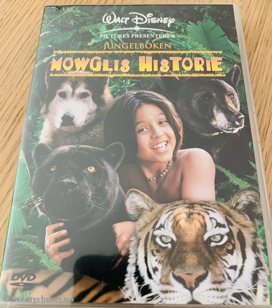 Disney Dvd. Jungelboken - Mowglis Historie. 1998. Dvd