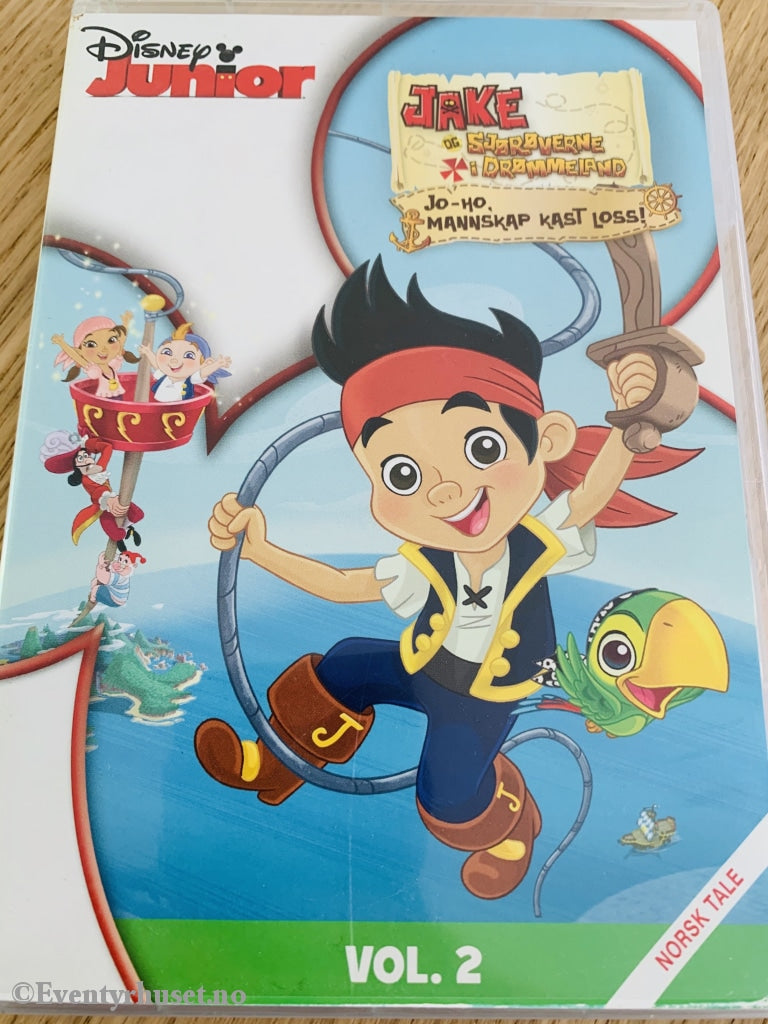 Disney Dvd. Junior. Vol.2. Jake & Sjørøverne I Drømmeland. 2011. Dvd