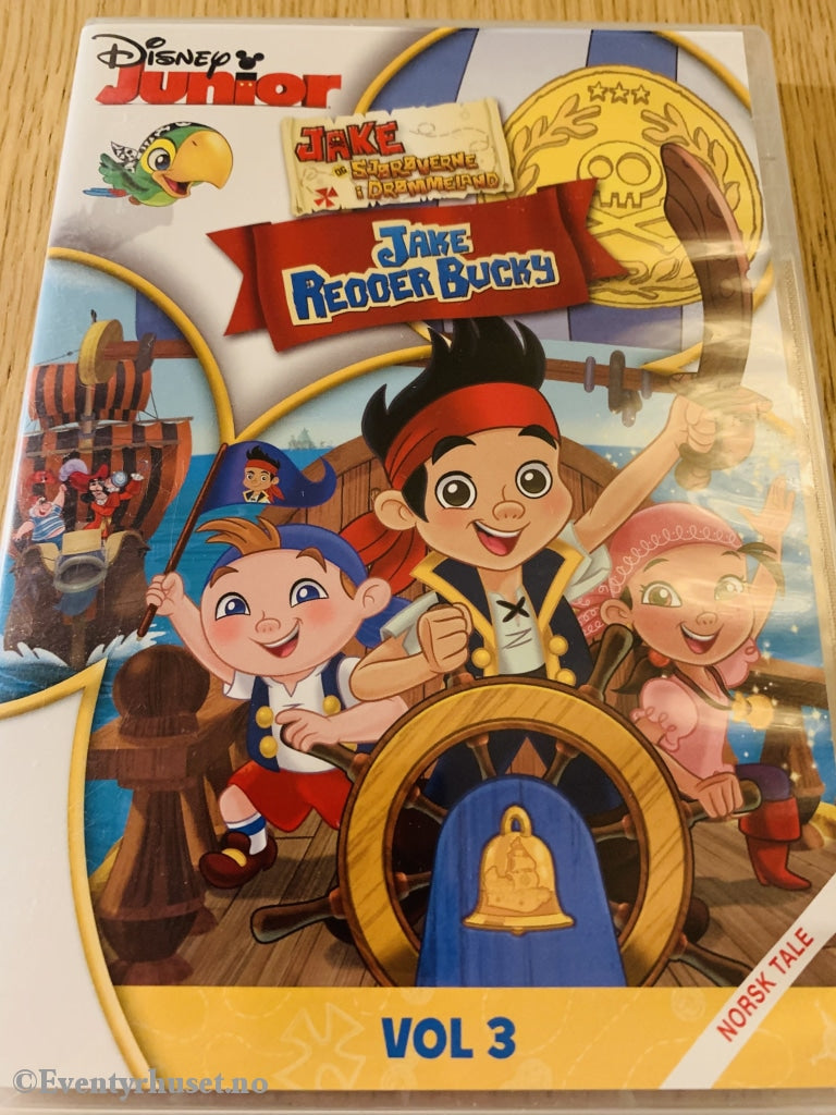 Disney Dvd. Junior. Vol. 3. Jake Redder Bucky. Dvd