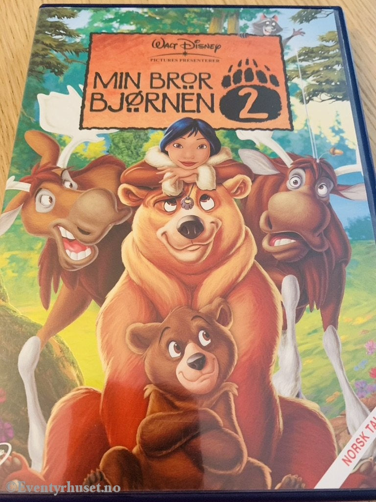 Disney Dvd. Min Bror Bjørnen 2. 2006. Dvd
