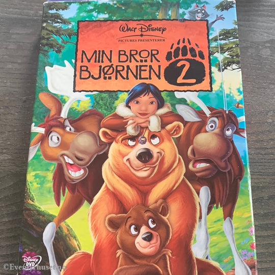 Disney Dvd. Min Bror Bjørnen 2. 2006. Dvd Slipcase.