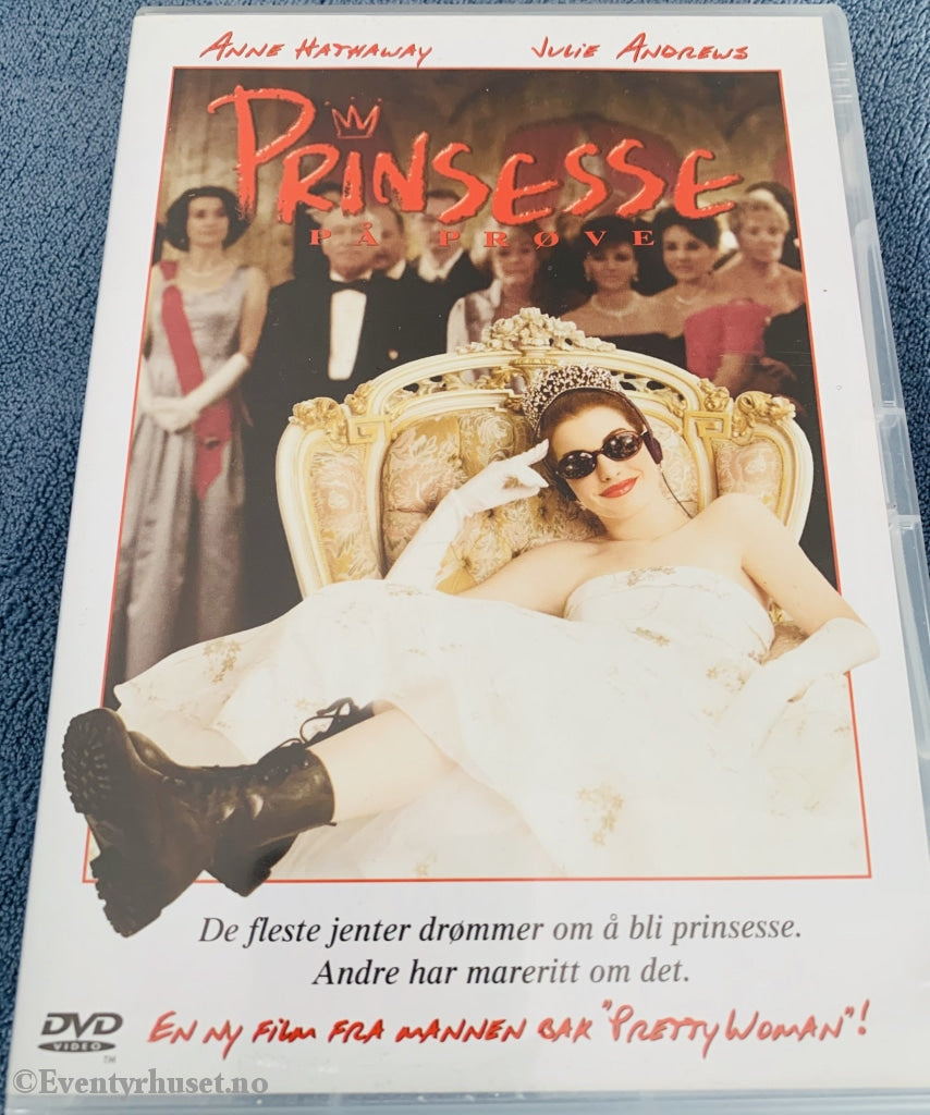 Disney Dvd. Prinsesse På Prøve. 2001. Dvd
