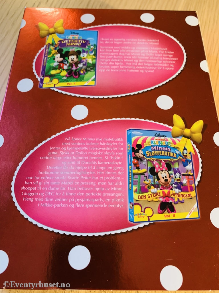 Disney Dvd Samleboks. I Love Minni.