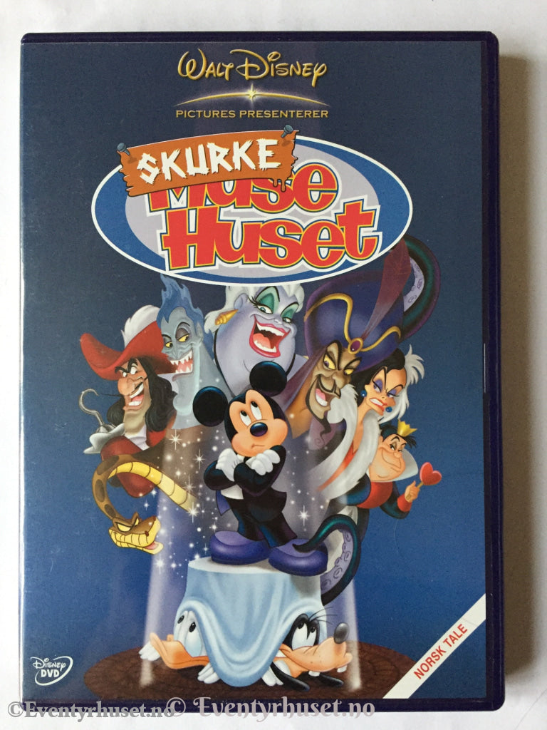 Disney Dvd. Skurkehuset. Dvd