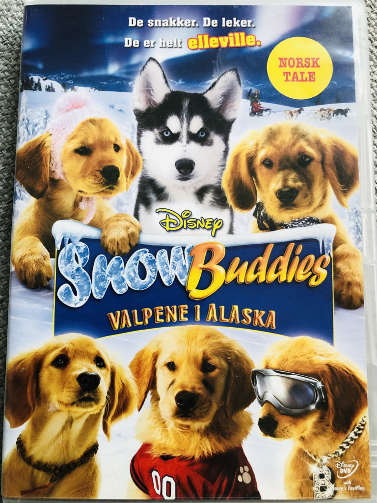 Disney Dvd. Snow Buddies. Valpene I Alaska. 2008. Dvd