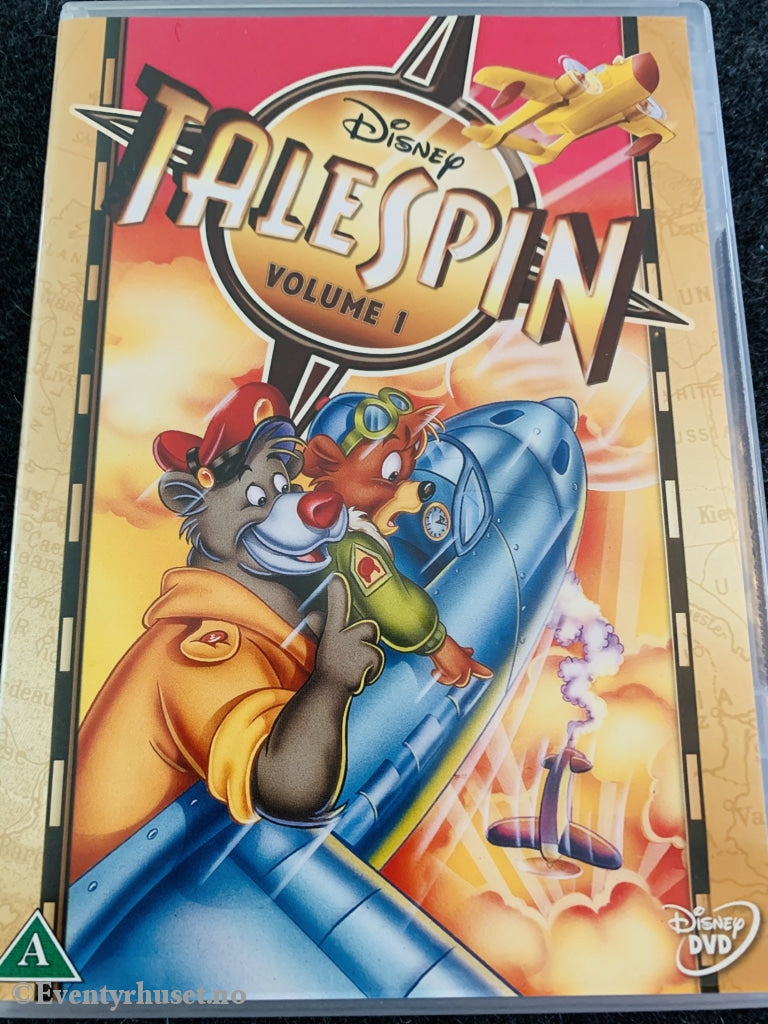Disney Dvd. Talespin. Luftens Helter. 1990. Volum 1. Dvd
