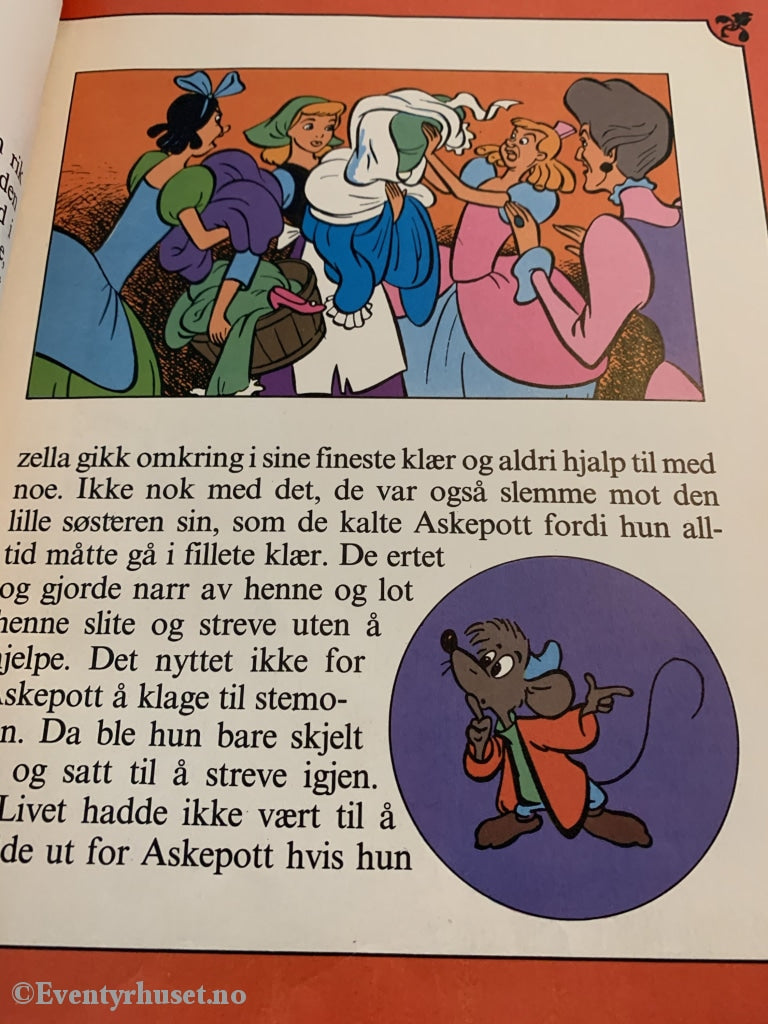Disney Filmalbum Nr. 1. Askepott. 1978. Tegneseriealbum