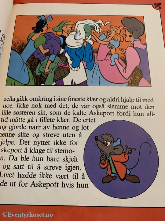 Disney Filmalbum Nr. 1. Askepott. 1978. Tegneseriealbum