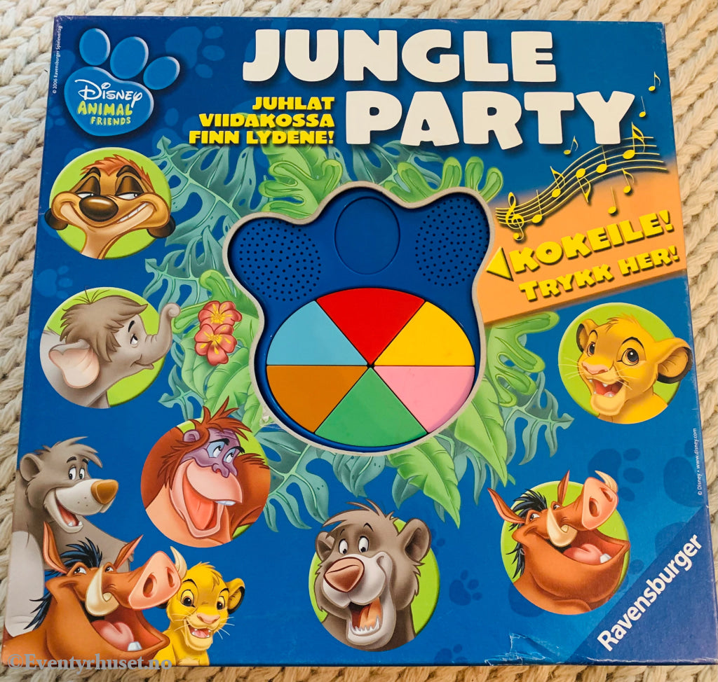 Disney Jungle Party. Brettspill. Brettspill