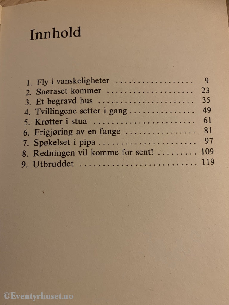 Disney Junior Bokklubb. 1967. Snøskred. Fortelling