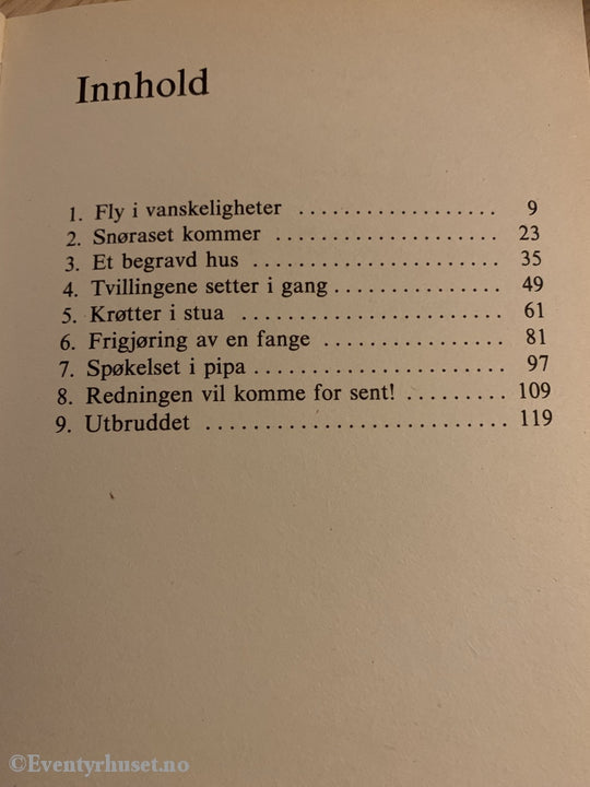 Disney Junior Bokklubb. 1967. Snøskred. Fortelling