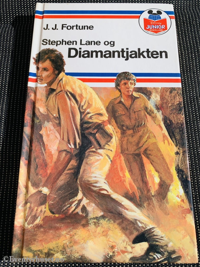 Disney Junior Bokklubb. J. Fortune. 1986. Stephen Lane Og Diamantjakten. Fortelling