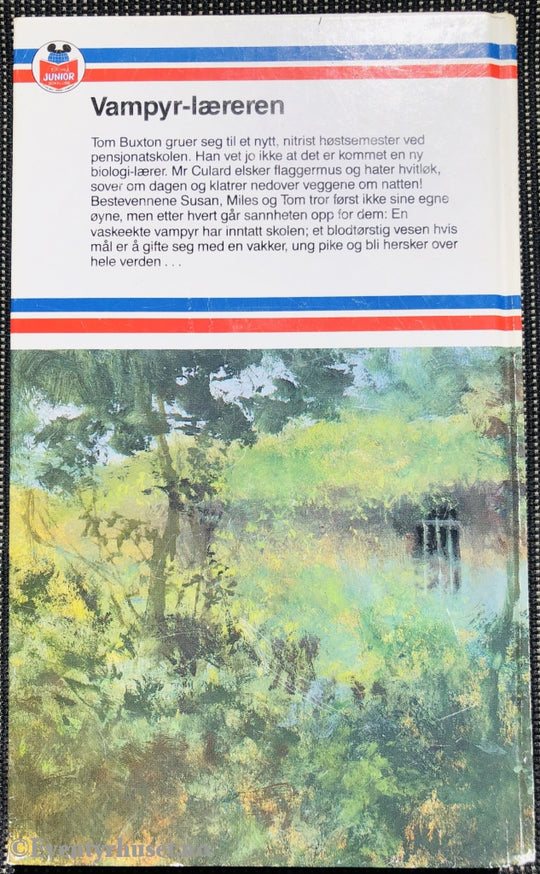 Disney Junior Bokklubb. Virginia Ironside. 1989. Vampyr-Læreren. Fortelling