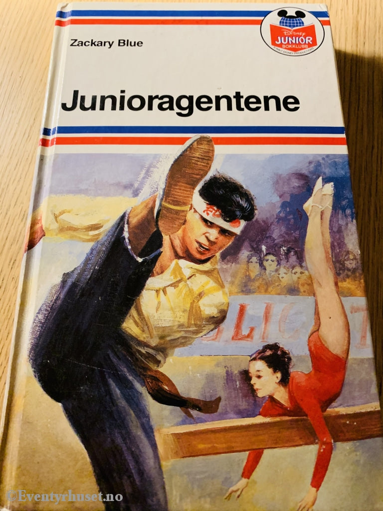 Disney Junior Bokklubb. Zackary Blue. Junioragentene. Fortelling