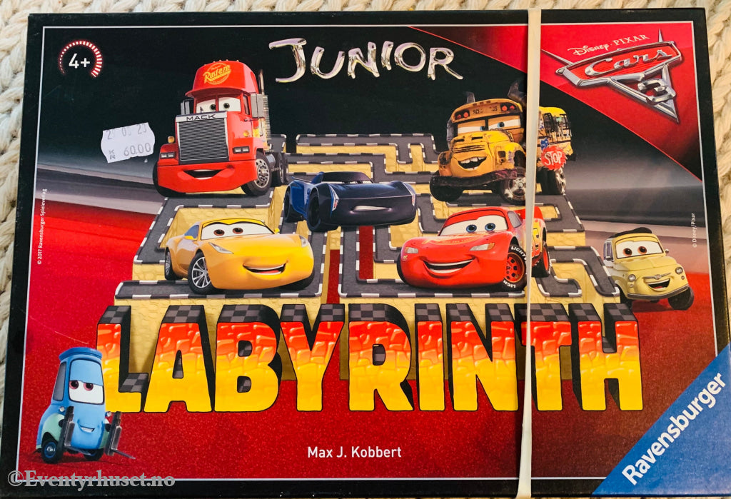 Disney Junior Labyrinth. Cars 3 (Biler). Brettspill. Brettspill
