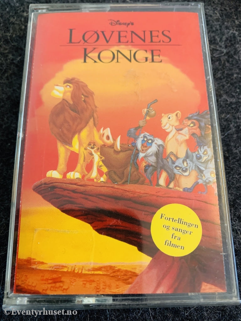 Disney Kassett. 324. Løvenes Konge. 1994. Kassett (Mc)