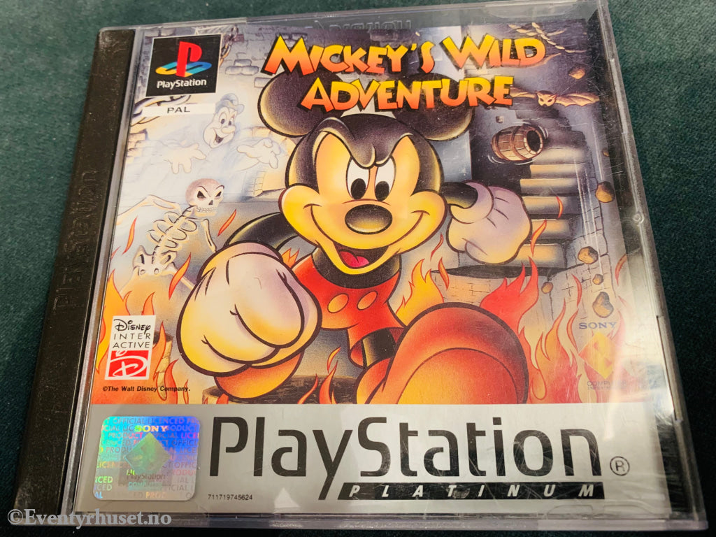 Disney - Mickey’s Wild Adventure Platinum. Ps1. Ps1