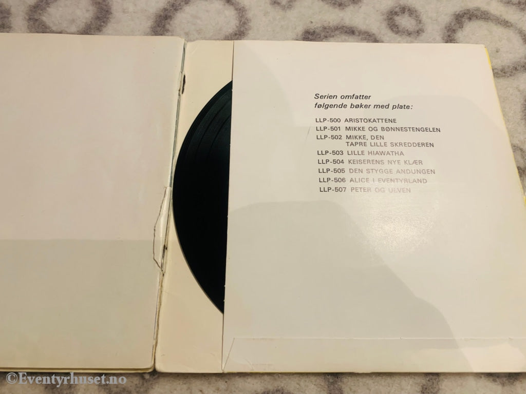 Disney Mikke Og Bønnestengelen - Se Hør Les. 1970. Ep + Bok. Eventyrplate