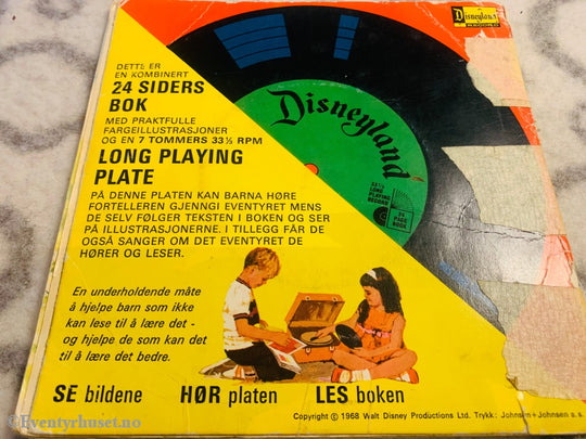 Disney Mikke Og Mus Den Tapre Lille Skredderen - Se Hør Les. 1970. Ep + Bok. Eventyrplate