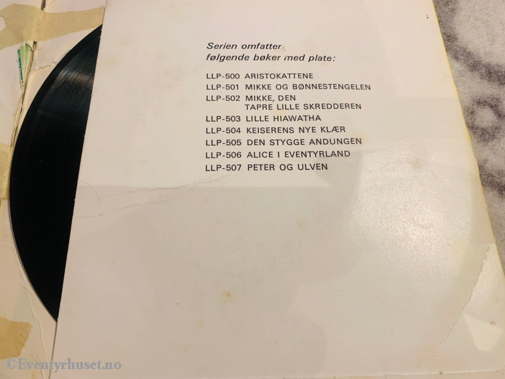 Disney Mikke Og Mus Den Tapre Lille Skredderen - Se Hør Les. 1970. Ep + Bok. Eventyrplate